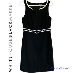 ✨ White House Black Market Black & White Dress ✨